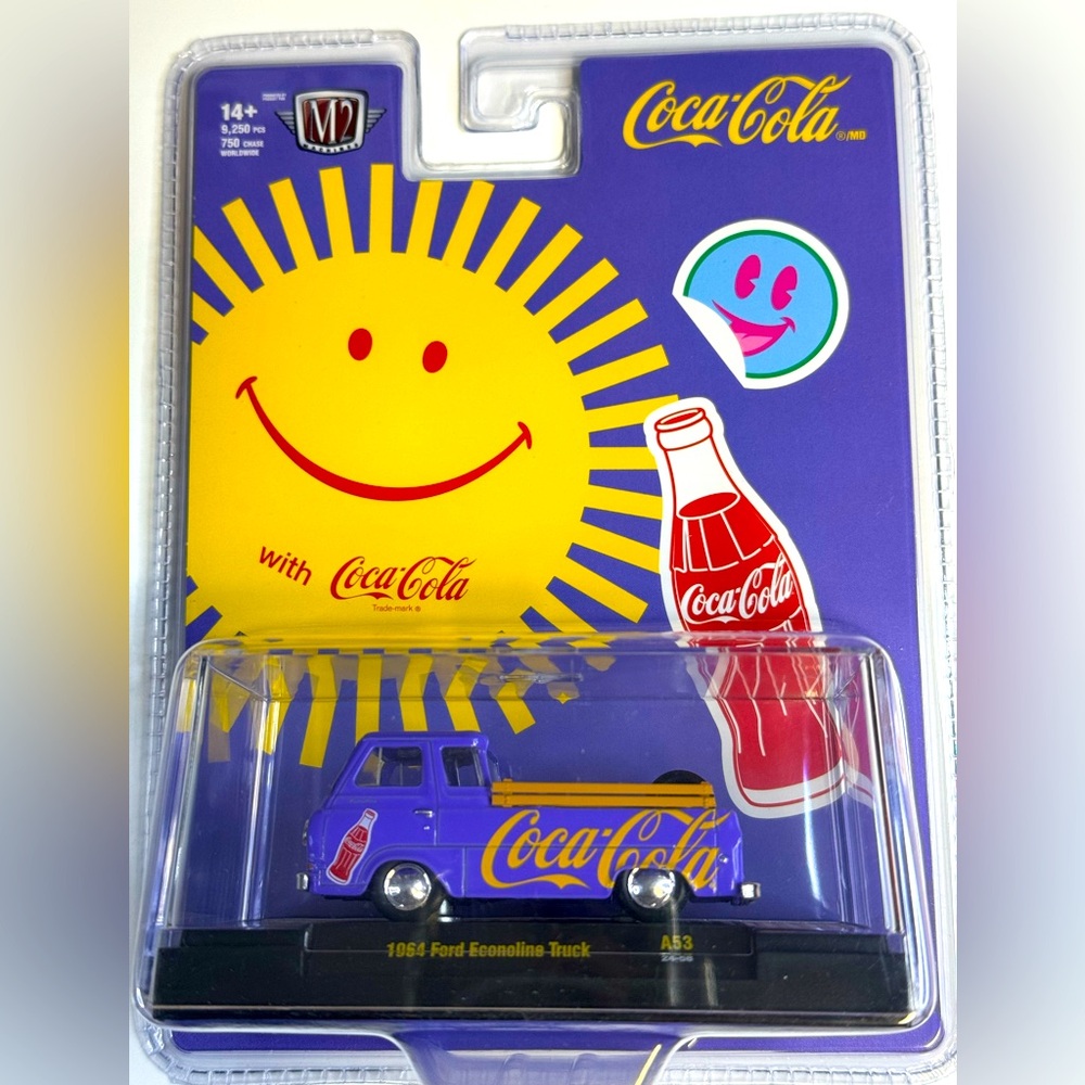 M2 Machines COCA-COLA 1964 FORD ECONOLINE TRUCK